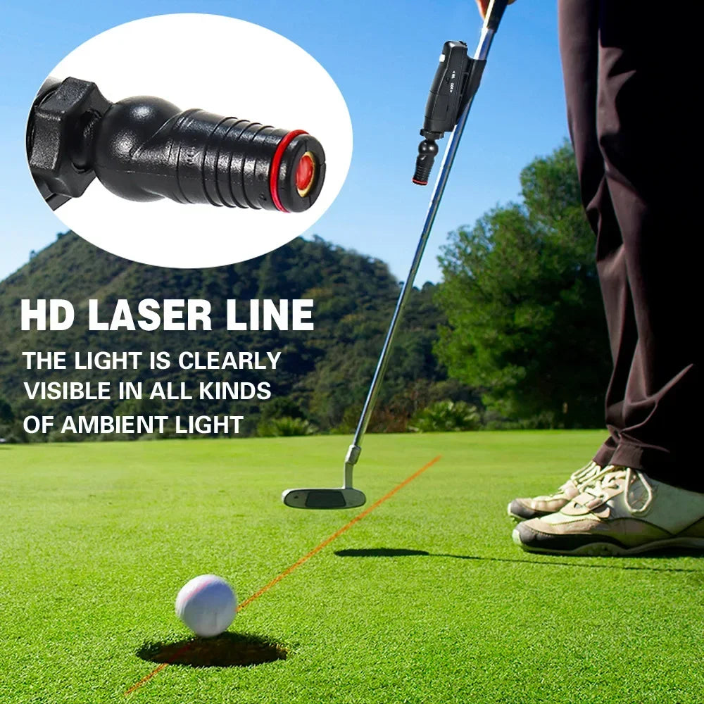 Laser Golf Putting Trainer - Precision Aim Guider For Perfect Putts
