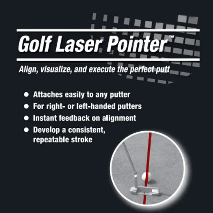 Laser Golf Putting Trainer - Precision Aim Guider For Perfect Putts